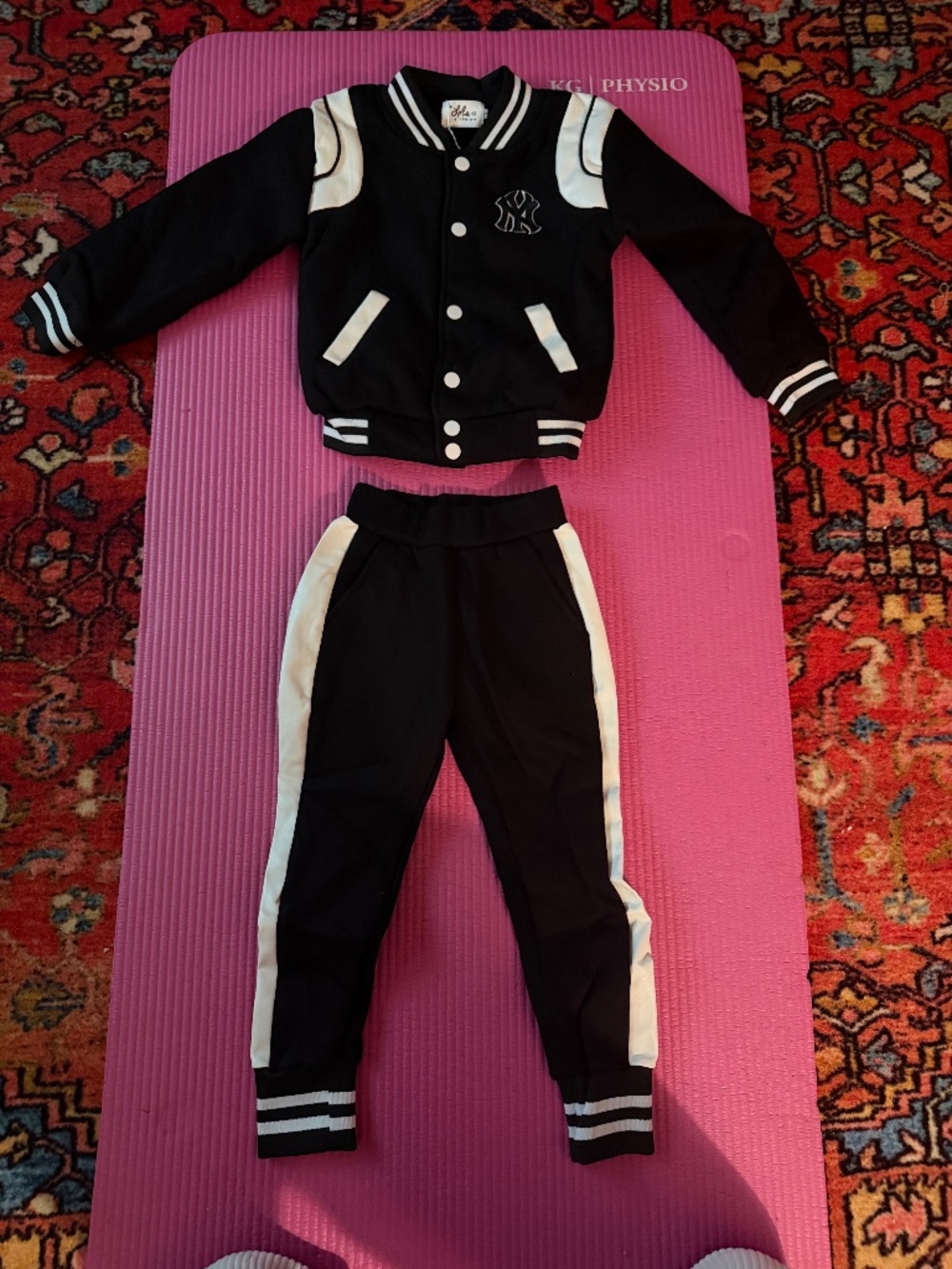 Lola + The Boys NY Bomber Jogger Set - NWT size 2